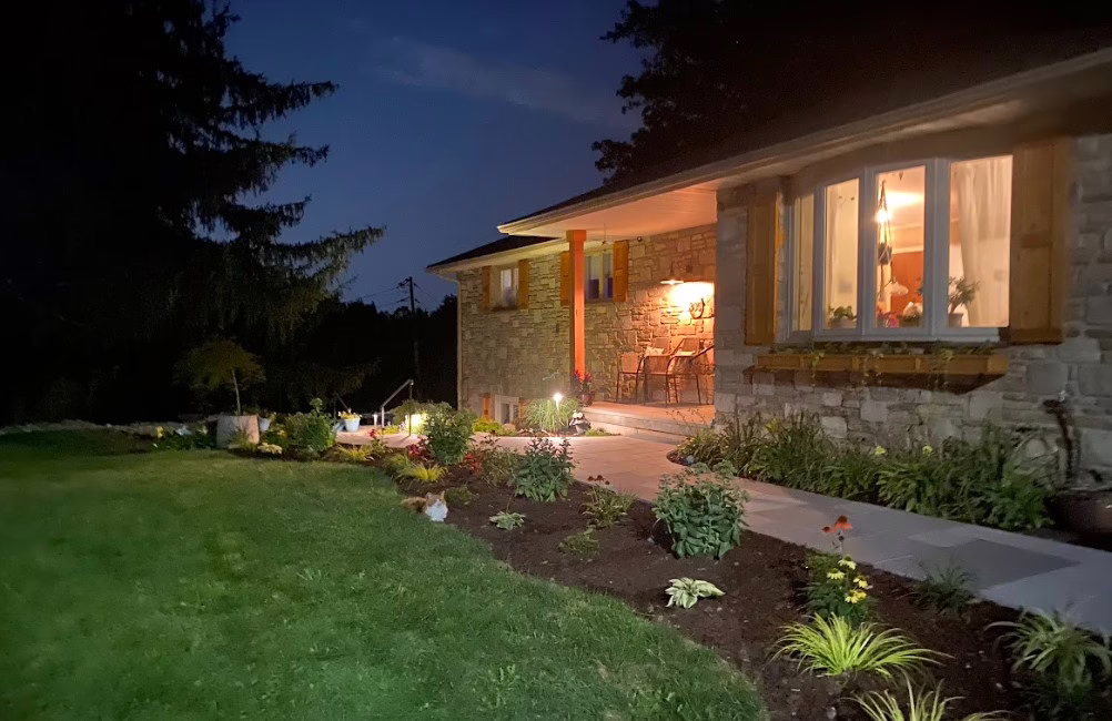 Bluestone Flagstone QE Masonry Pathway Exterior