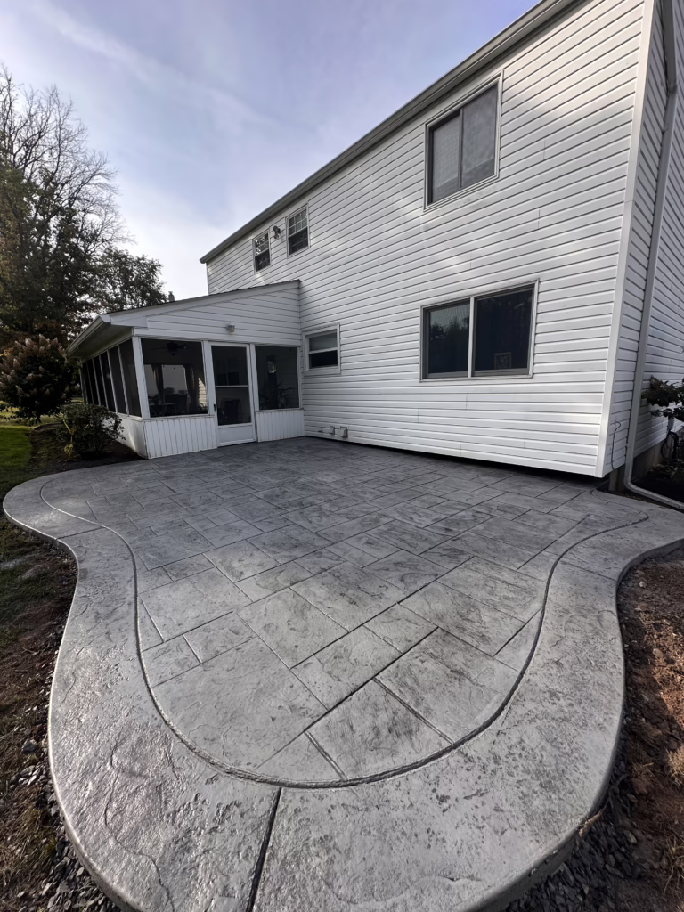 stamped concrete services