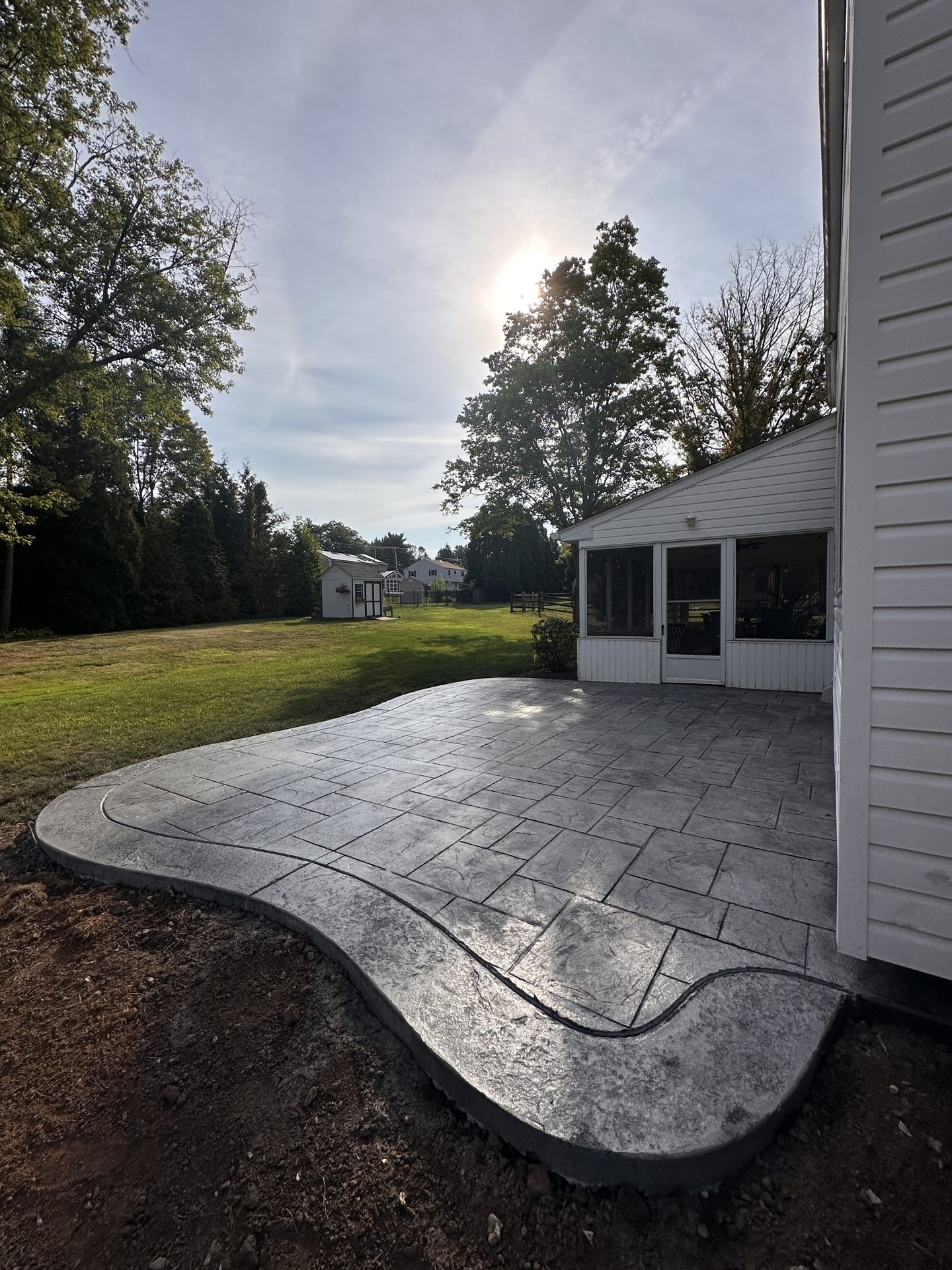 Stamped Concrete in Collegeville & Trappe, PA
