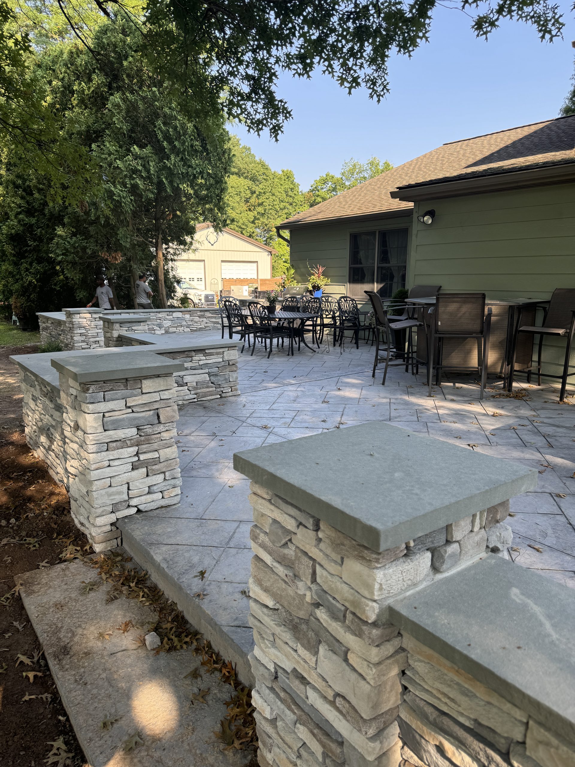 Stamped Concrete in Collegeville & Trappe, PA