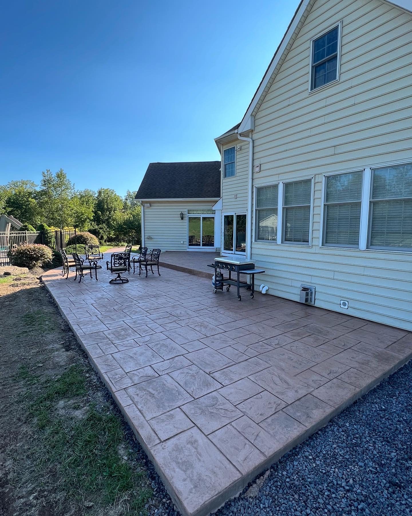 STAMPED CONCRETE