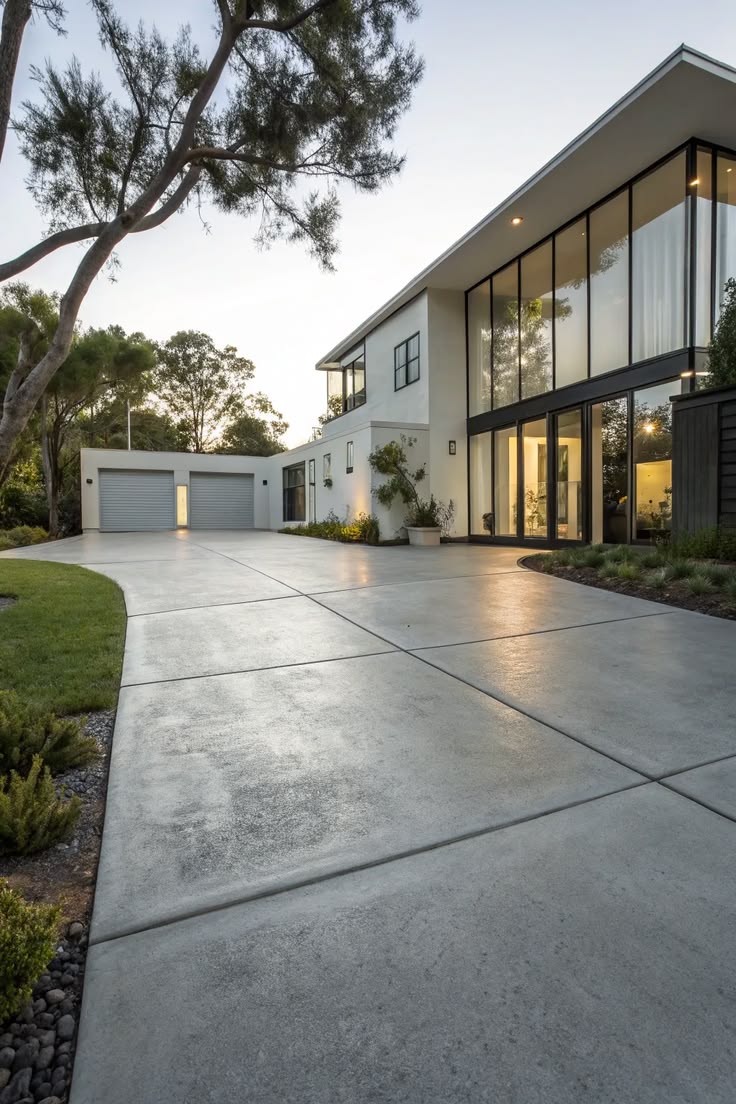 CONCRETE DRIVEWAYS