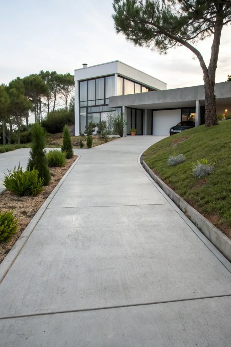 CONCRETE DRIVEWAYS