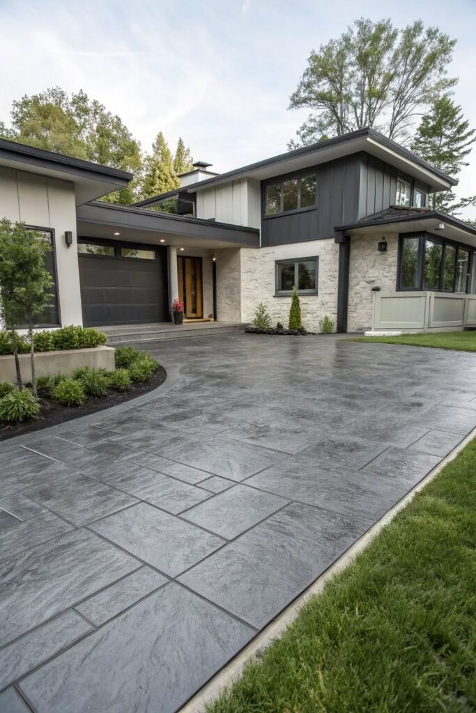 Stamped Concrete project