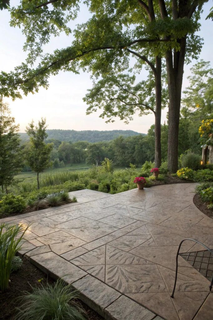 Stamped Concrete project