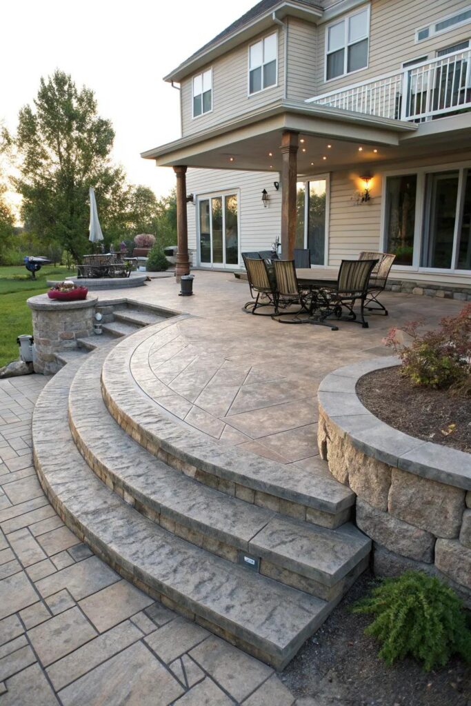 Stamped Concrete project