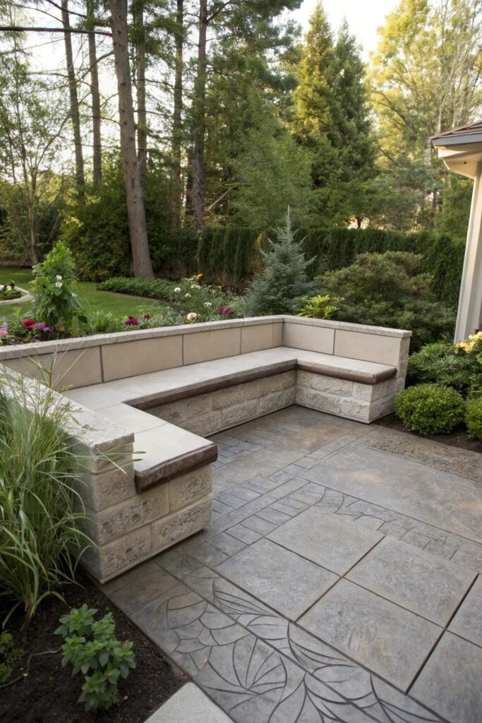 Stamped Concrete project